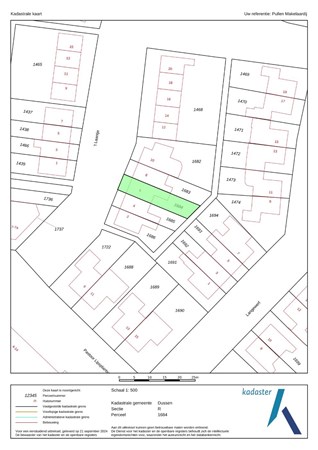 Floorplan - 't Laantje 6, 4273 XR Hank